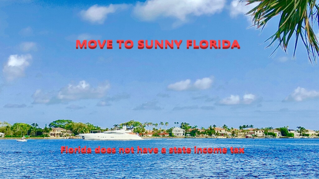 Over 1,000 people a day are moving to Florida