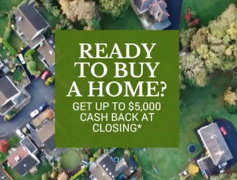 cash back at closing